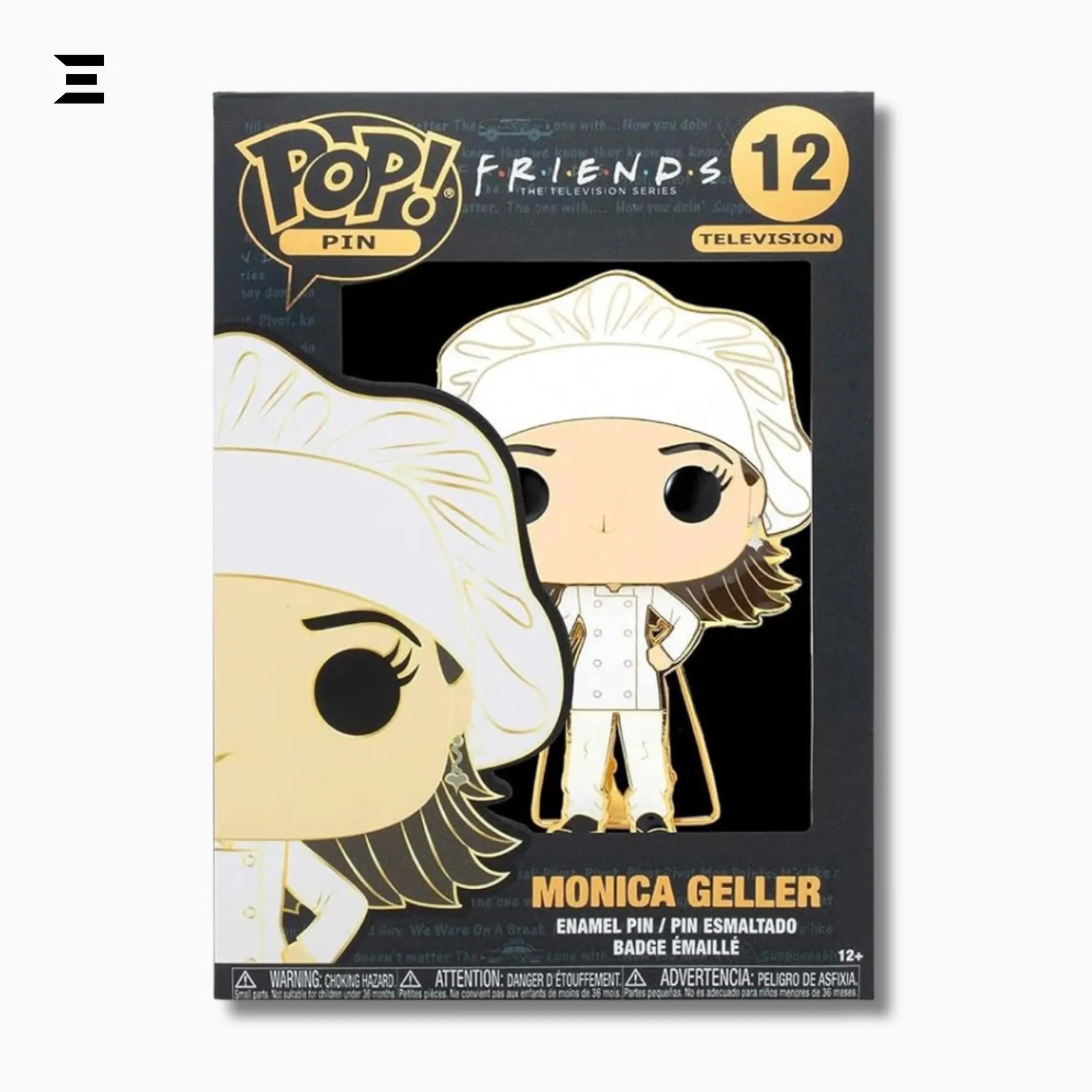 Funko Pop! Pin – Friends Monica Geller 12 (TV Show Collectible Enamel Pin) - IBRELIA