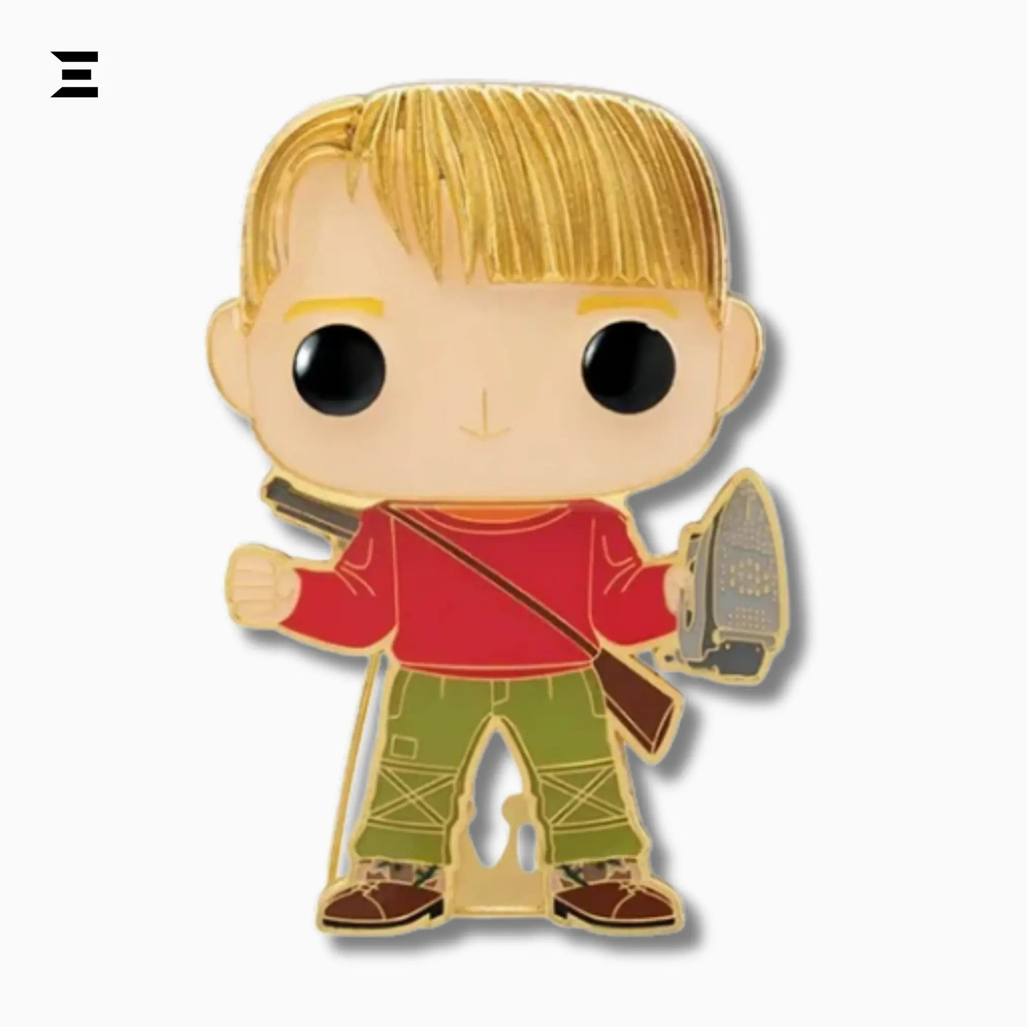 Funko Pop! Pin – Home Alone Kevin McCallister 12 (Movie Collectible Enamel Pin) - IBRELIA
