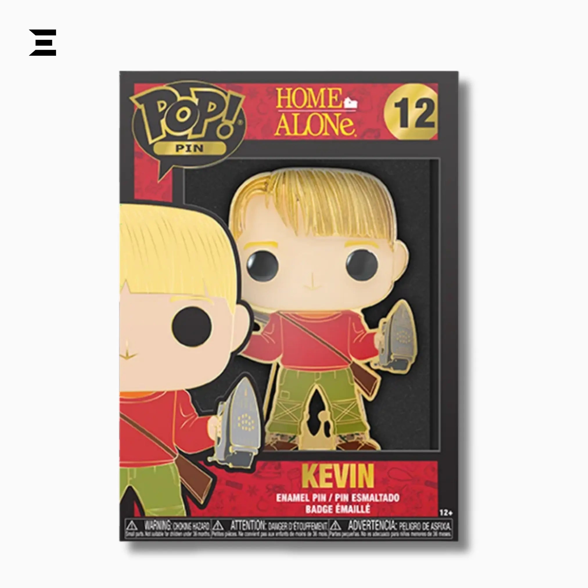 Funko Pop! Pin – Home Alone Kevin McCallister 12 (Movie Collectible Enamel Pin) - IBRELIA