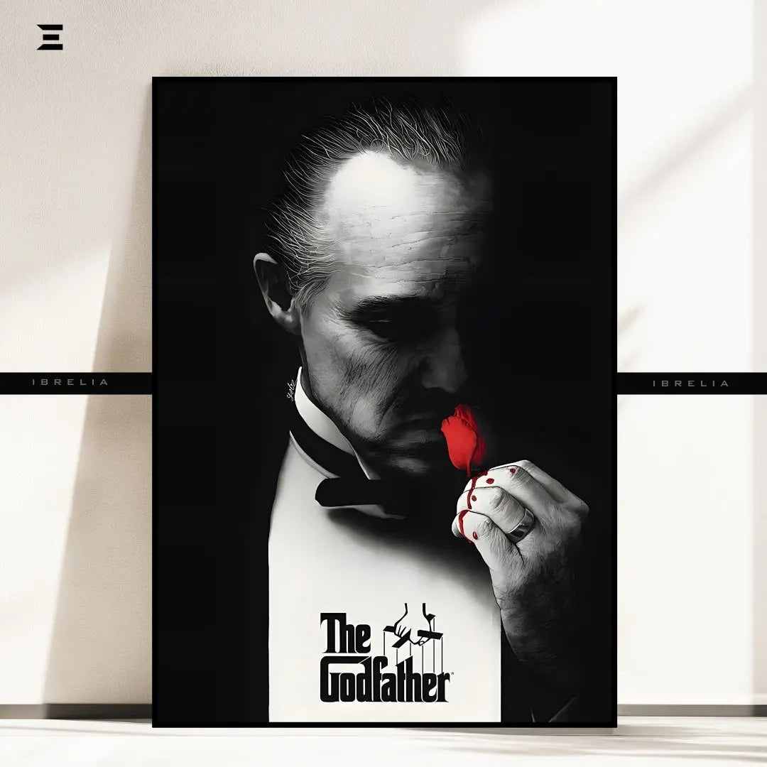 Premium Resin Coated Wall Art – The Godfather Vito Corleone Frame | IBRELIA Pakistan IBRELIA