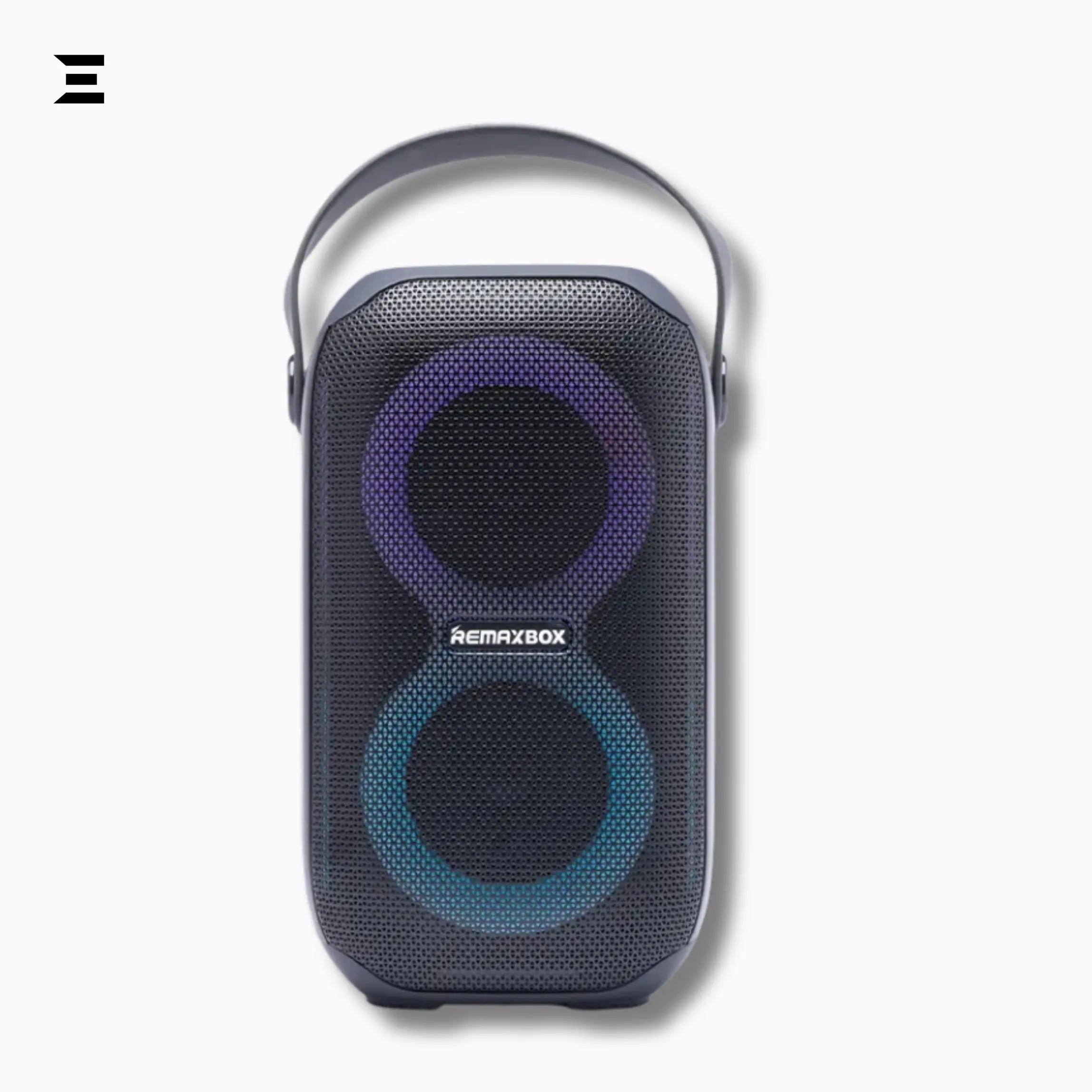 Remax RB - M18 Bluetooth Speaker – 20W, Dual Drivers, RGB Lights, Bluetooth 5.4 - IBRELIA