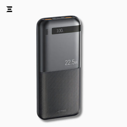 Remax RPP - 71 Piloteer Power Bank – 10000mAh, PD20W + QC22.5W, Triple Output - IBRELIA