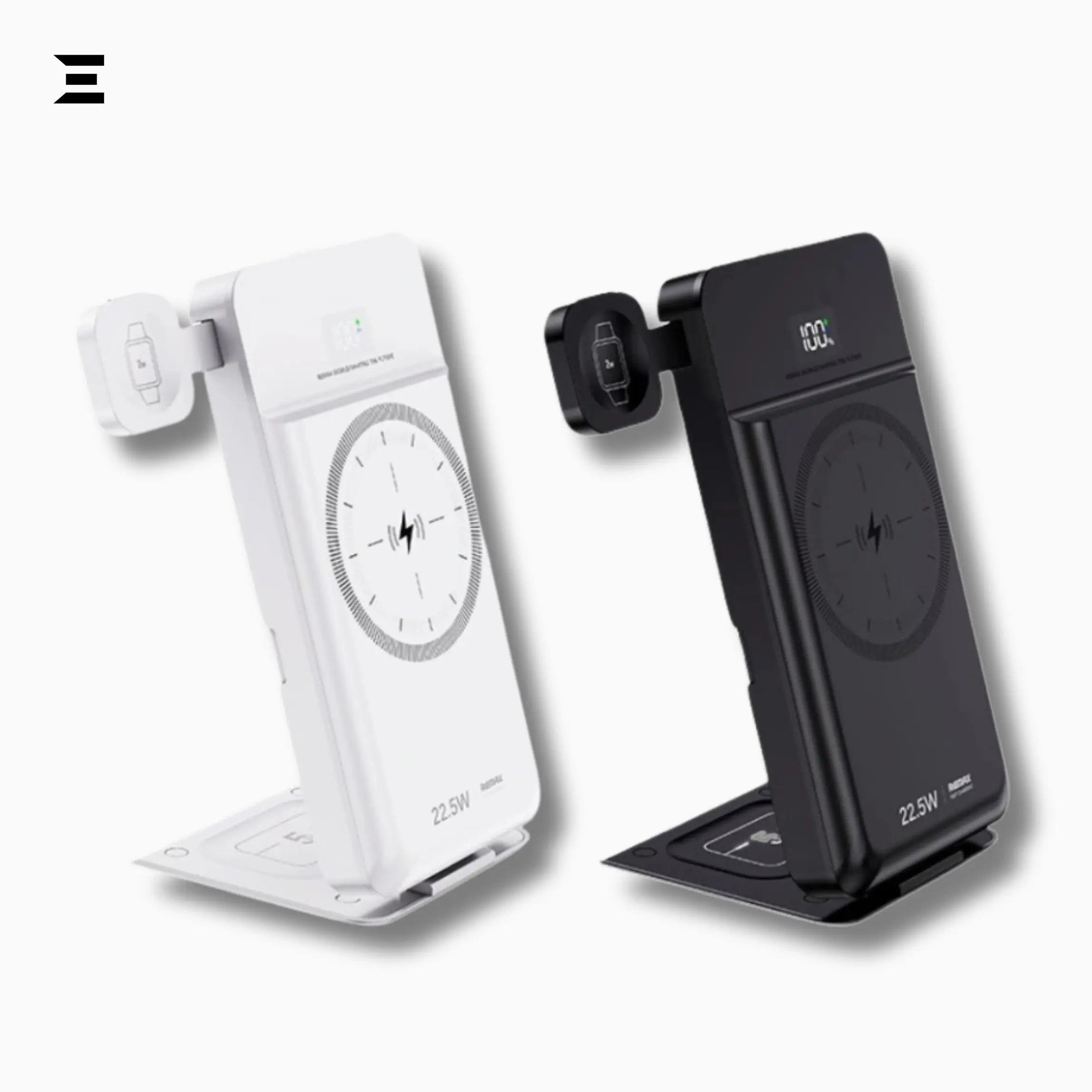Remax RPP - D3 Power Bank – 10000mAh, 15W Magnetic Wireless, 5 - in - 1 Folding Stand - IBRELIA