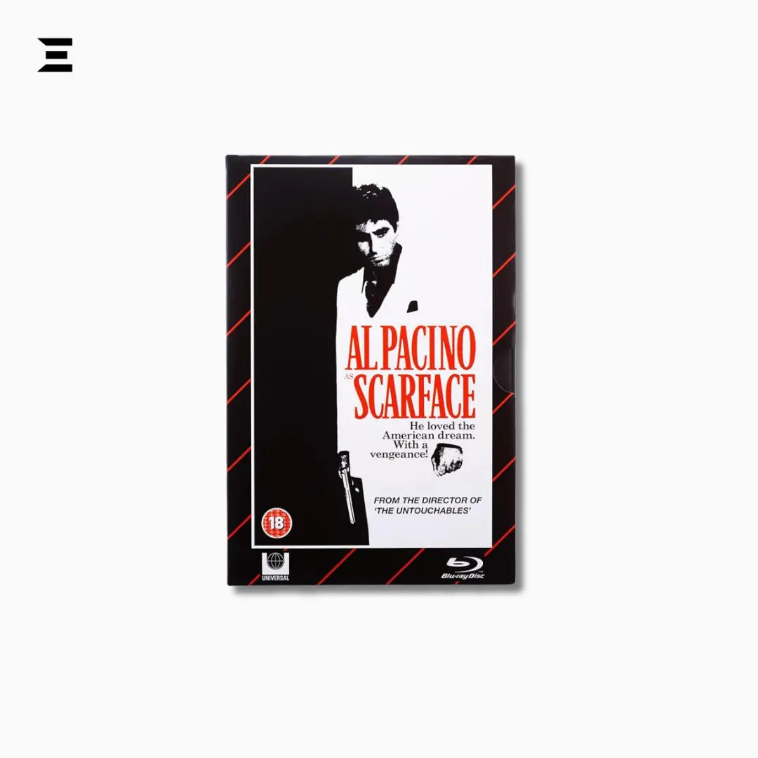 carface – Limited Edition VHS Collection (DVD + Blu-ray, Region B, UK Import) IBRELIA