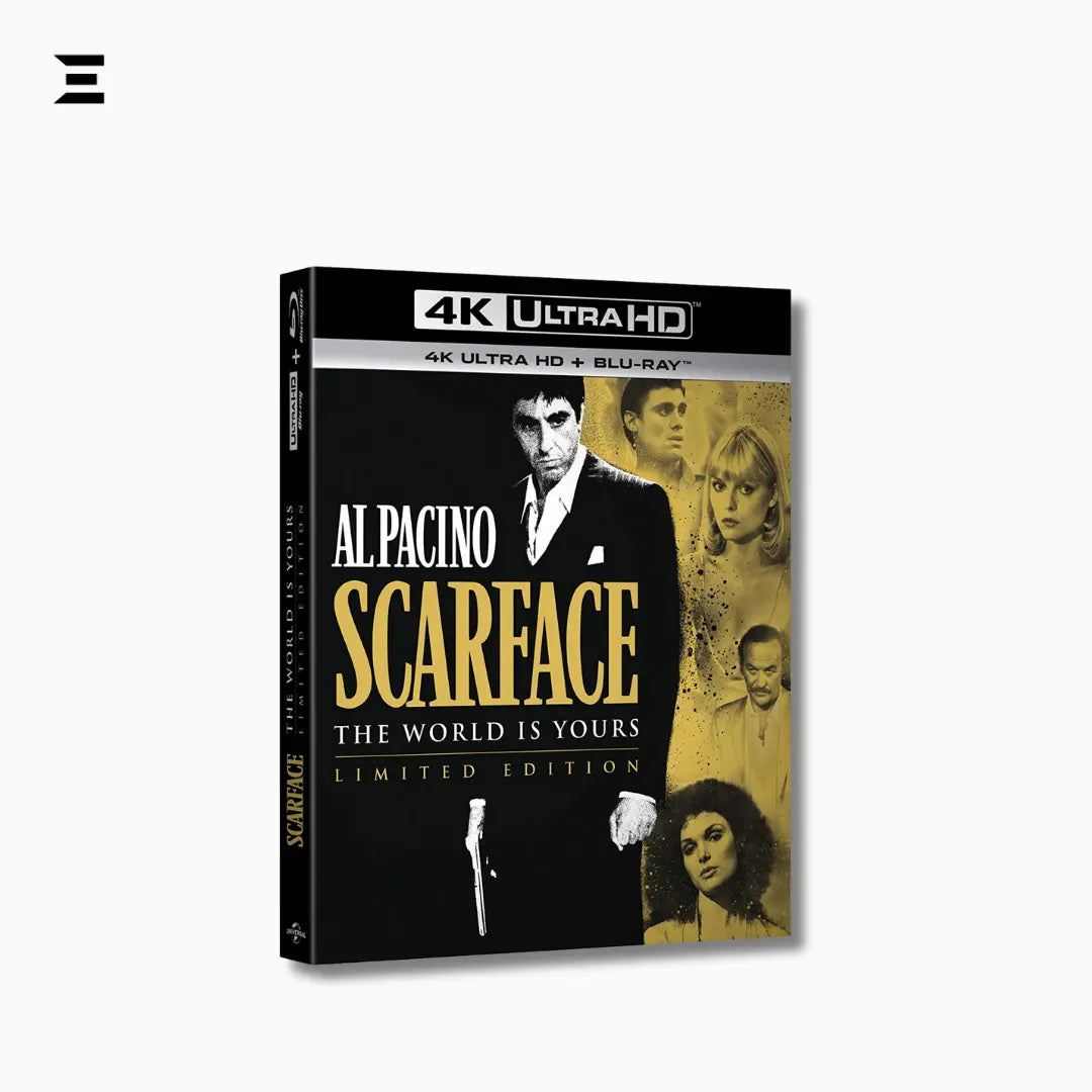 Scarface: The World Is Yours – Limited Edition Box Set [Blu-ray + 4K UHD + Statue] IBRELIA