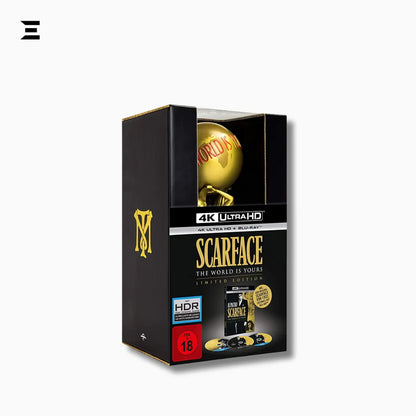 Scarface: The World Is Yours – Limited Edition Box Set [Blu-ray + 4K UHD + Statue] IBRELIA