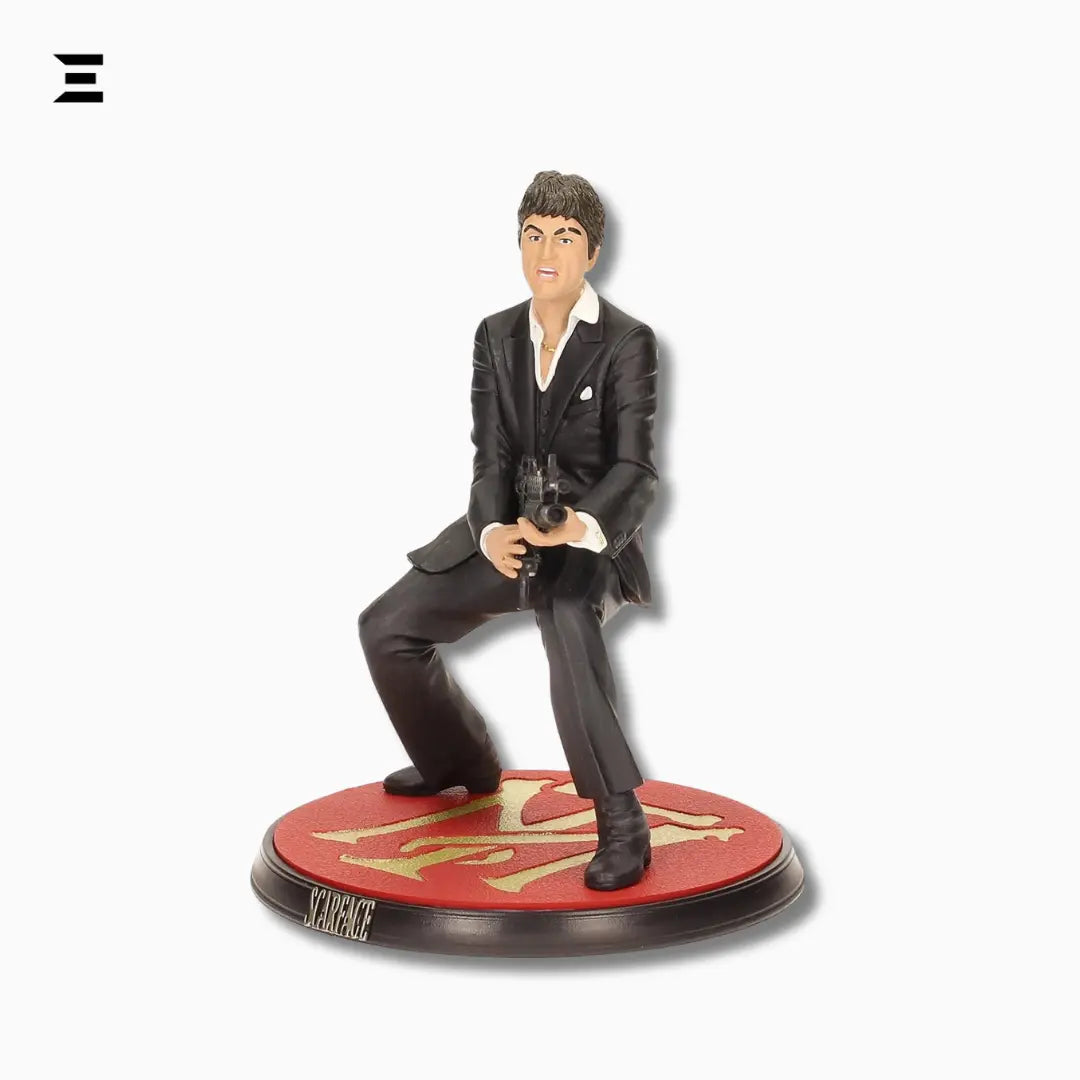 Scarface Tony Montana Figure – “Say Hello to My Little Friend” Collectible Statue IBRELIA