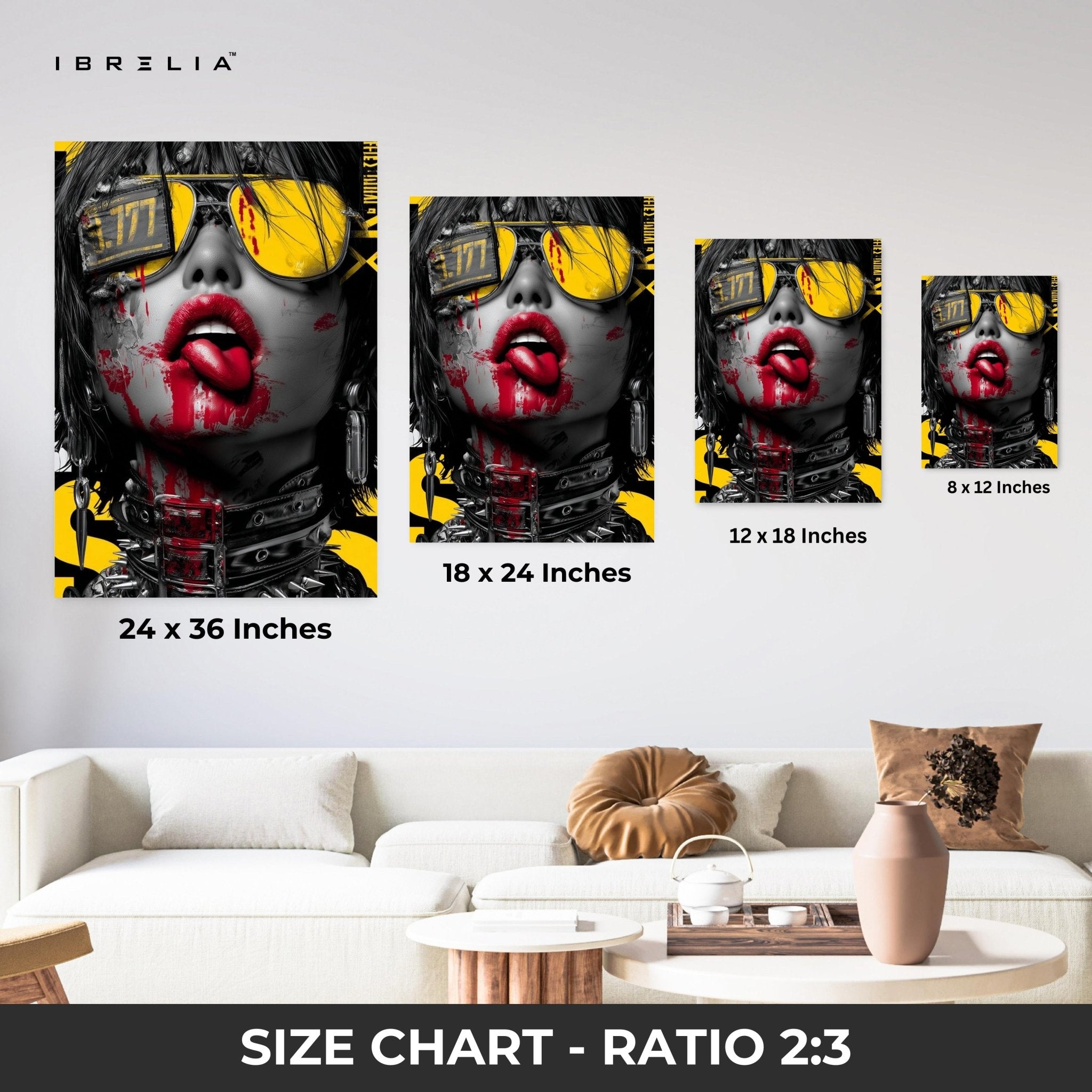 Cyberpunk Rebel Wall Frame | 4K Ultra Wrap Frame Wall Art in Pakistan | IBRELIA™ - IBRELIA