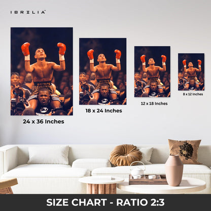 Prince Naseem Hamed Wall Art – The Legend of the Ring Edition | IBRELIA™ - IBRELIA