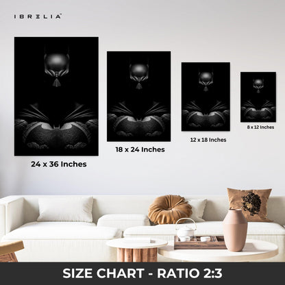 Batman Dark Knight Wall Frame | 4K Ultra Wrap Frame Wall Art in Pakistan | IBRELIA™ - IBRELIA