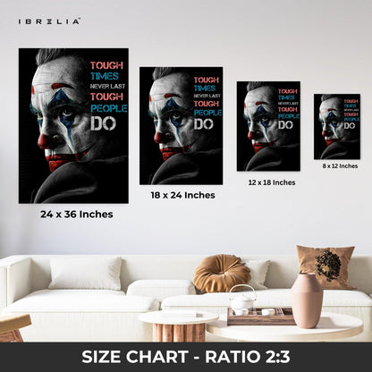 Tough People Do Wall Frame | 4K Ultra Wrap Frame Wall Art in Pakistan | IBRELIA™ - IBRELIA