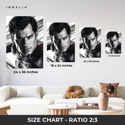 Superman Legacy Wall Frame | 4K Ultra Wrap Frame Wall Art in Pakistan | IBRELIA™ - IBRELIA