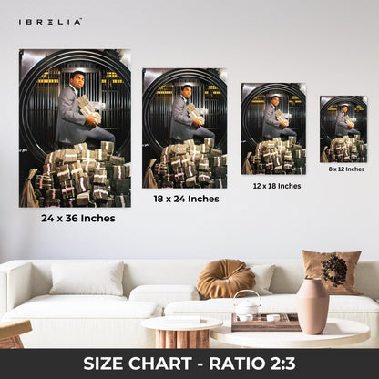 Money Vault Wall Art – The Hustler’s Edition | IBRELIA™ - IBRELIA