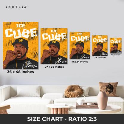 Hip Hop Legends 3 Panel 4K Ultra HD Wall Art in Pakistan | IBRELIA™ IBRELIA