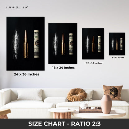 The Cost of Power Wall Frame | 4K Ultra Wrap Frame Wall Art in Pakistan | IBRELIA™ - IBRELIA