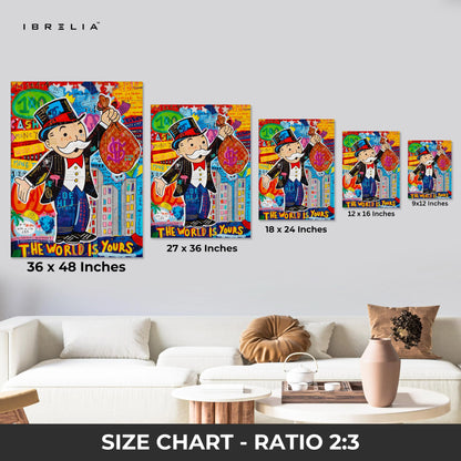 Urban Pop Art Icons Graffiti 3 Panel 4K Ultra HD Wall Art in Pakistan | IBRELIA™ IBRELIA