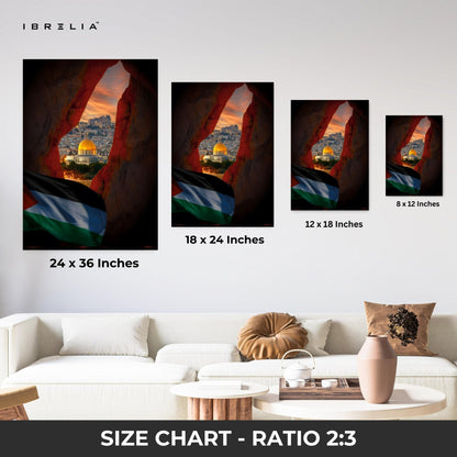Al - Aqsa Jerusalem Wall Art – Palestine Edition | IBRELIA™ - IBRELIA