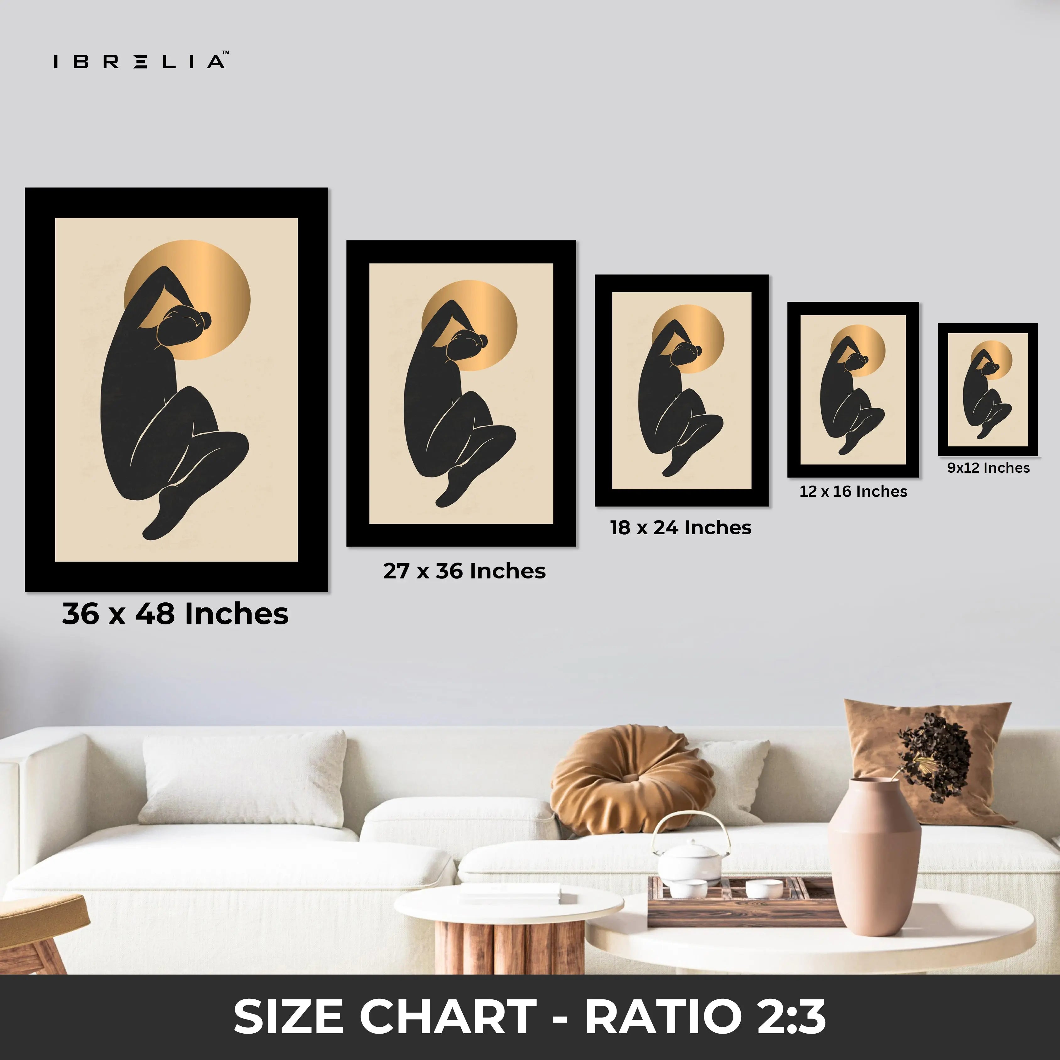 Minimalist Boheme 3 Panel 4K Ultra HD Wall Art in Pakistan | IBRELIA™ IBRELIA