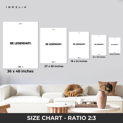 Legendary Focus Discipline 3 Panel Motivational 4K Ultra HD Wall Art in Pakistan | IBRELIA™ IBRELIA