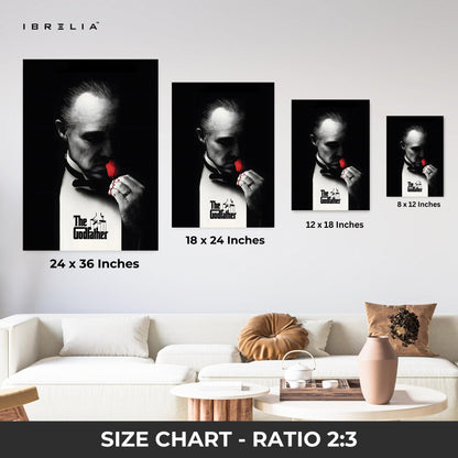 The Godfather – 4K Ultra Wrap Frame Wall Art in Pakistan | IBRELIA™ - IBRELIA