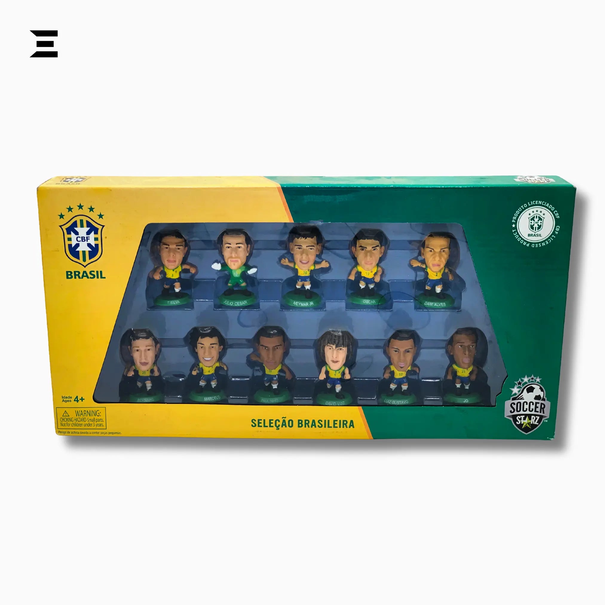 SoccerStarz Brazil 2014 Official Team Pack – 11 Player Collectible Figures IBRELIA