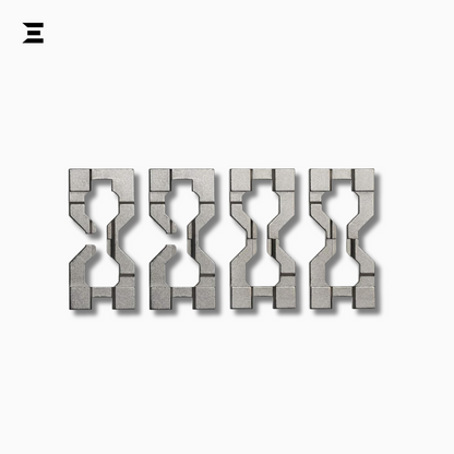 Hanayama Huzzle Hourglass Puzzle | Level 6 Cast Metal Brainteaser IBRELIA