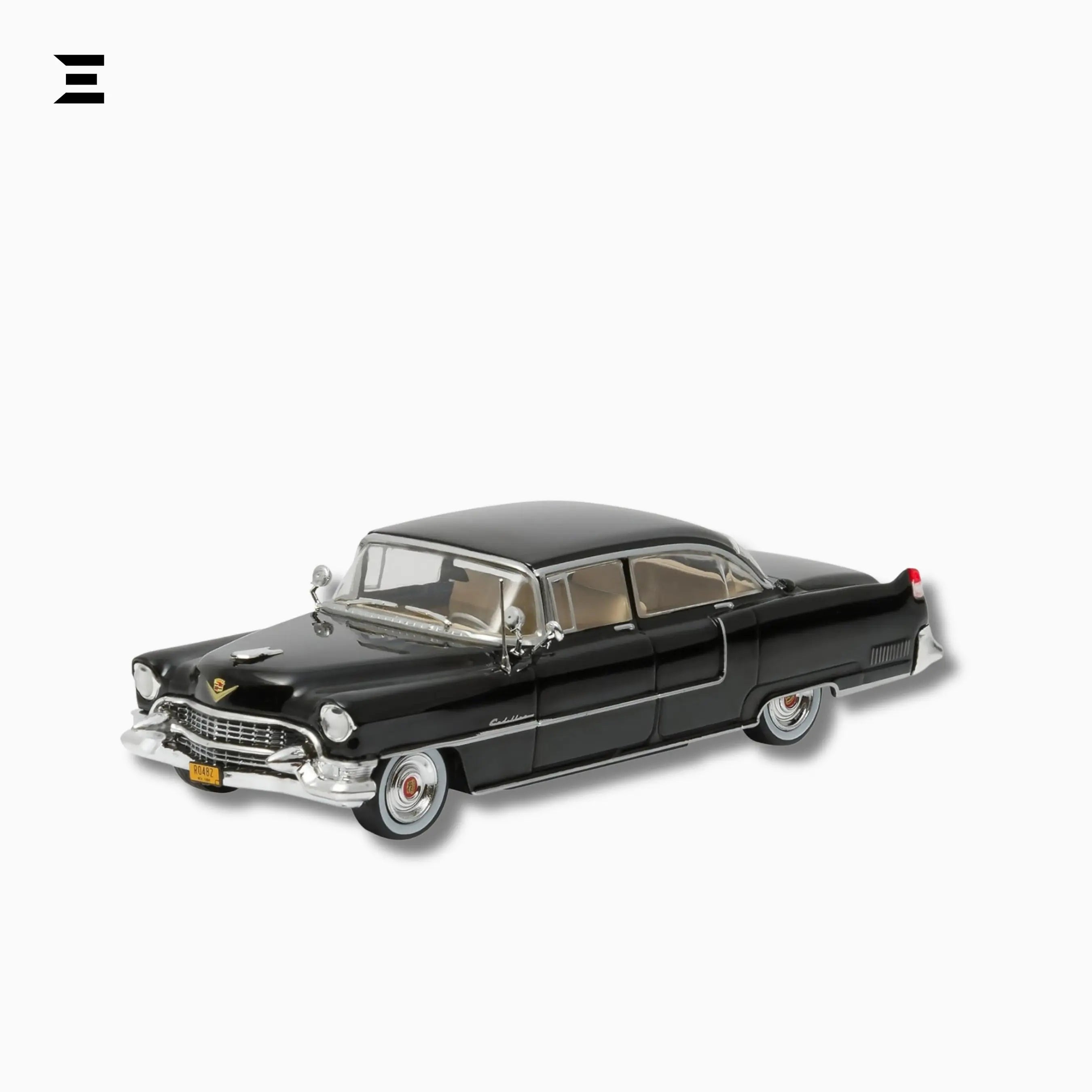 The Godfather 1955 Cadillac Fleetwood Series 60 – GreenLight 1:24 Scale Die-Cast Car Model (Black) IBRELIA