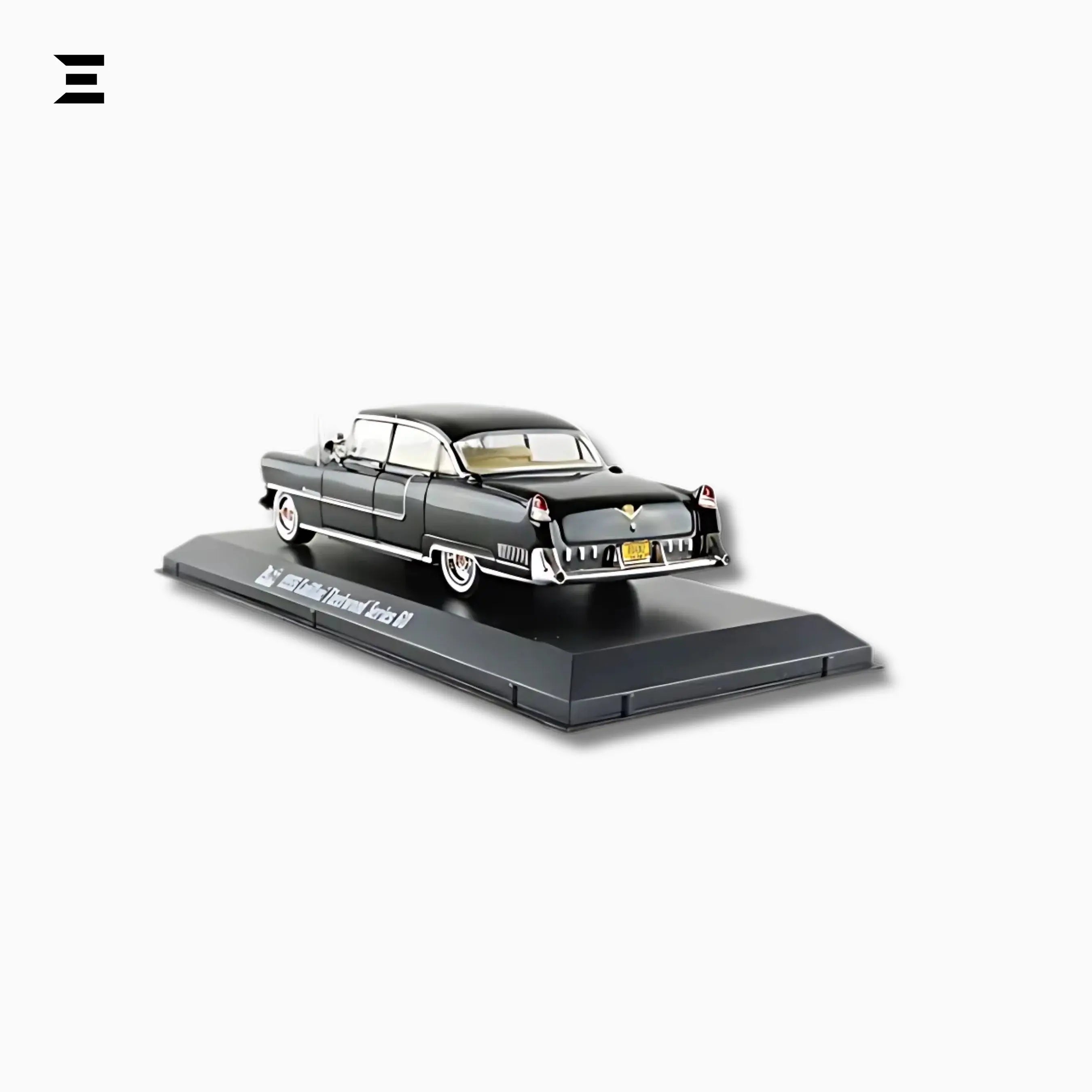 The Godfather 1955 Cadillac Fleetwood Series 60 – GreenLight 1:24 Scale Die-Cast Car Model (Black) IBRELIA