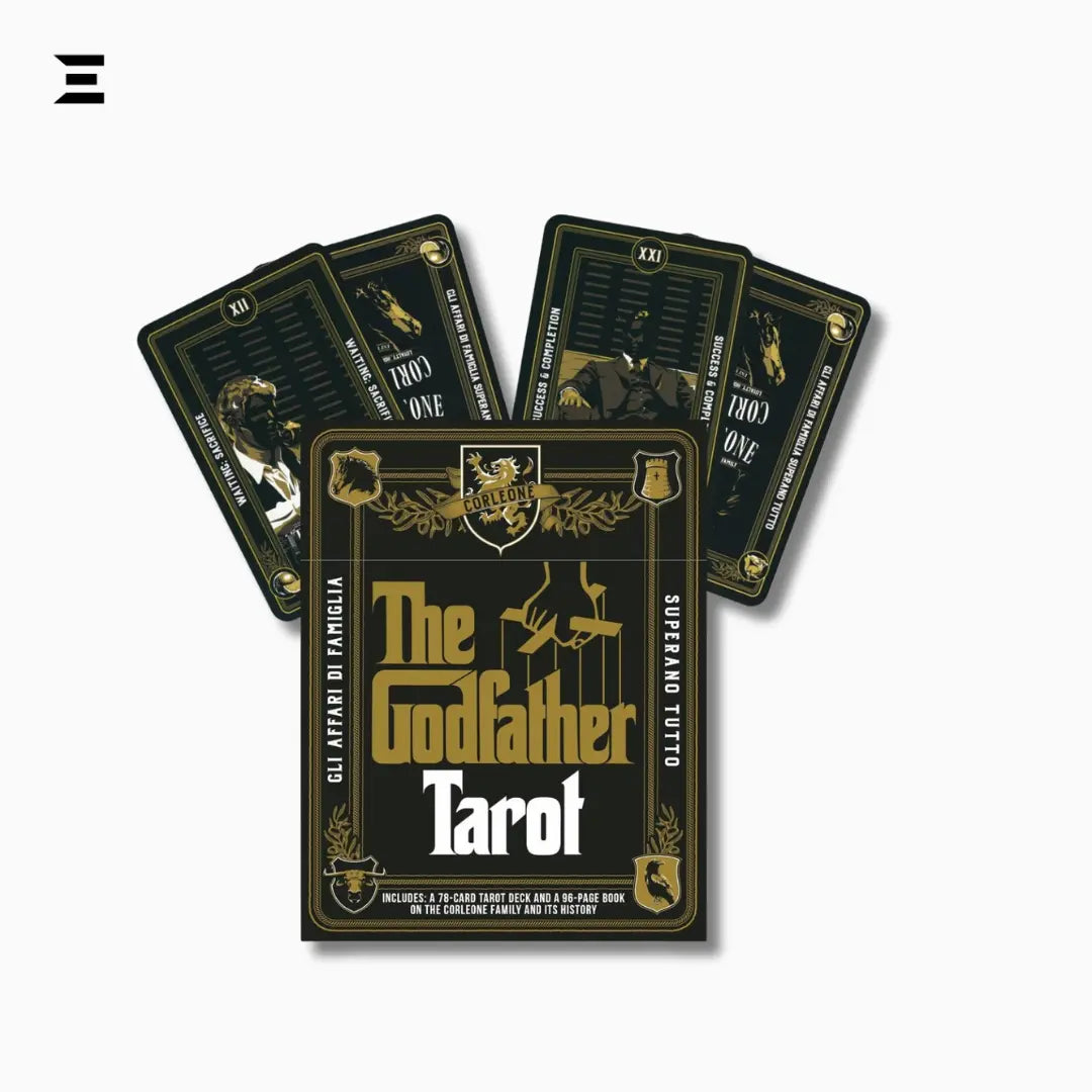 The Godfather Tarot – 78-Card Deck with Companion Book on the Corleone Family IBRELIA