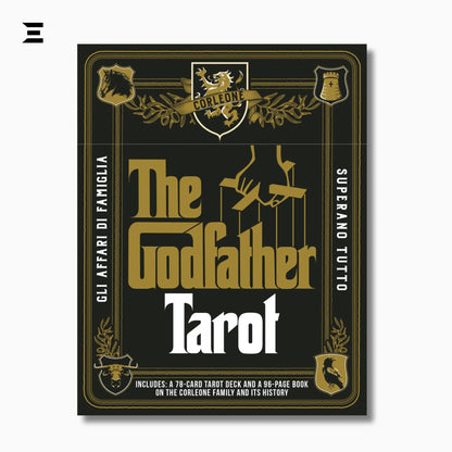 The Godfather Tarot – 78 - Card Deck with Companion Book on the Corleone Family - IBRELIA