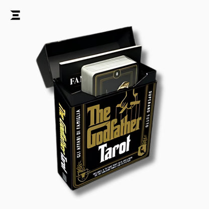The Godfather Tarot – 78 - Card Deck with Companion Book on the Corleone Family - IBRELIA