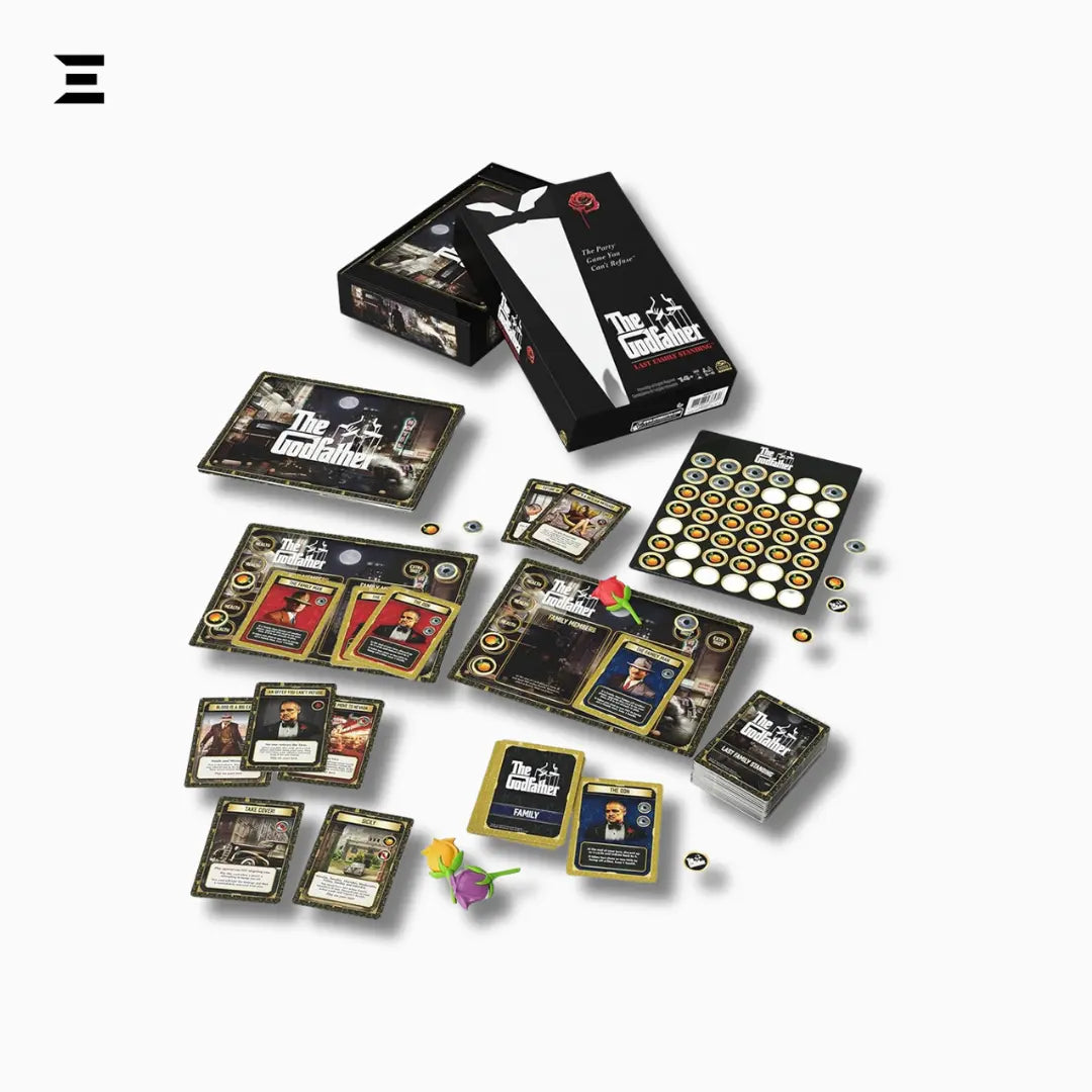 The Godfather: Last Family Standing – Multiplayer Party Card & Board Game IBRELIA