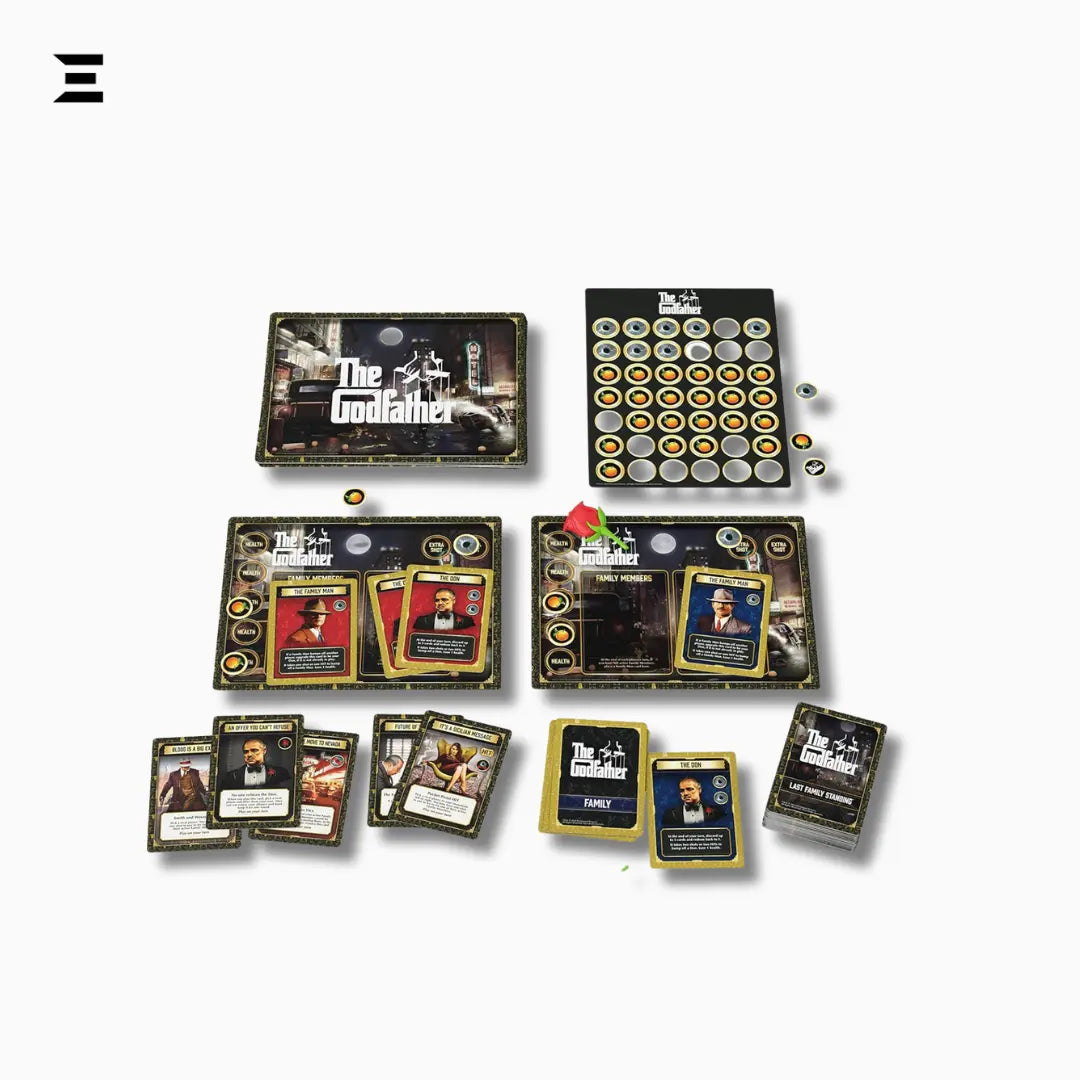The Godfather: Last Family Standing – Multiplayer Party Card & Board Game IBRELIA