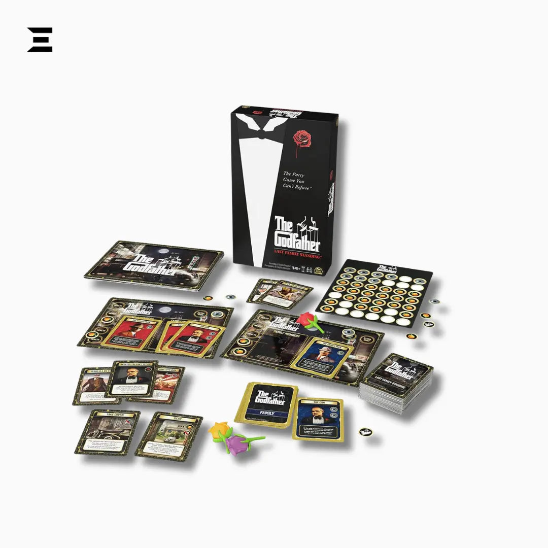 The Godfather: Last Family Standing – Multiplayer Party Card & Board Game IBRELIA