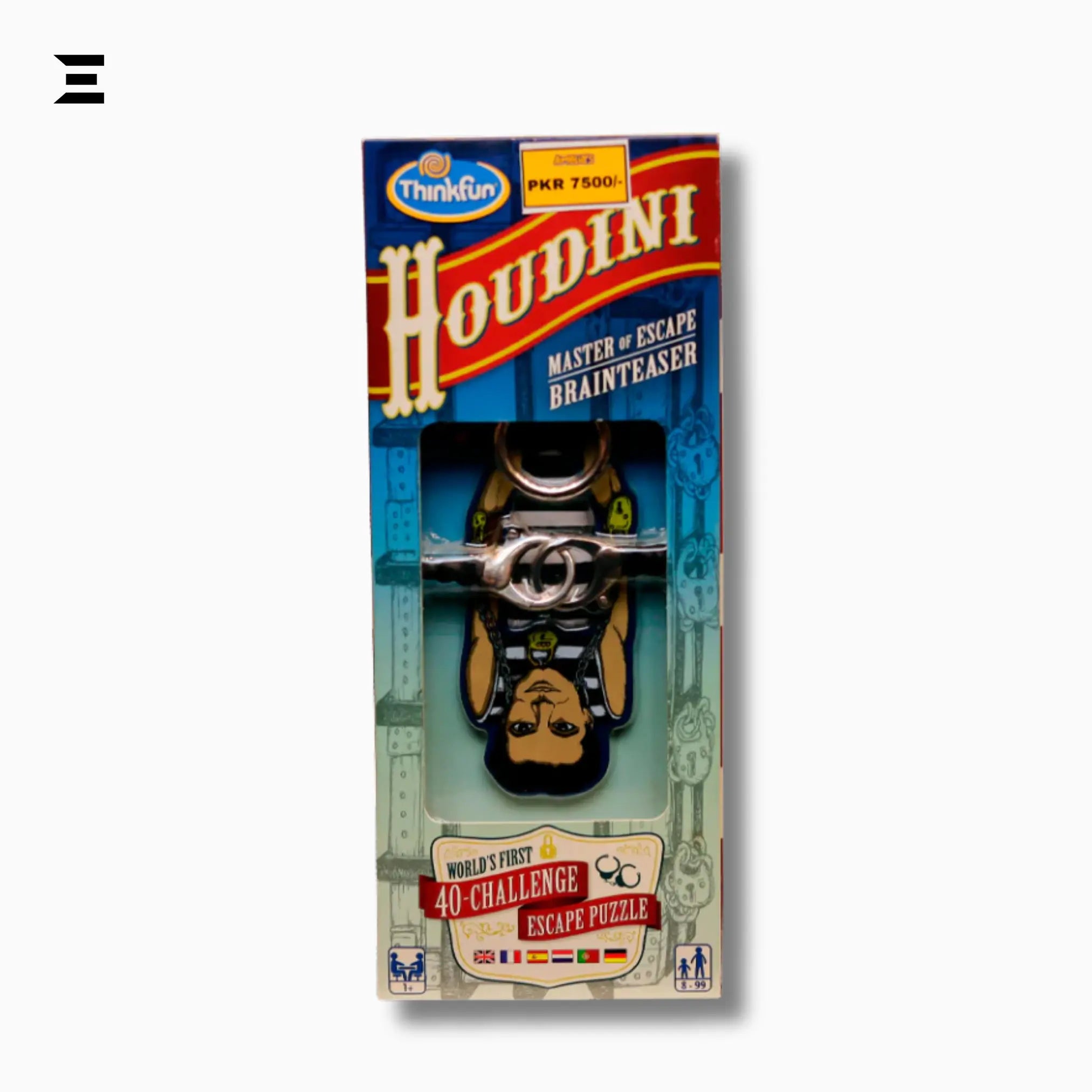 ThinkFun Houdini Brainteaser Escape Puzzle Game – 40 Challenges (Multicolour) - IBRELIA