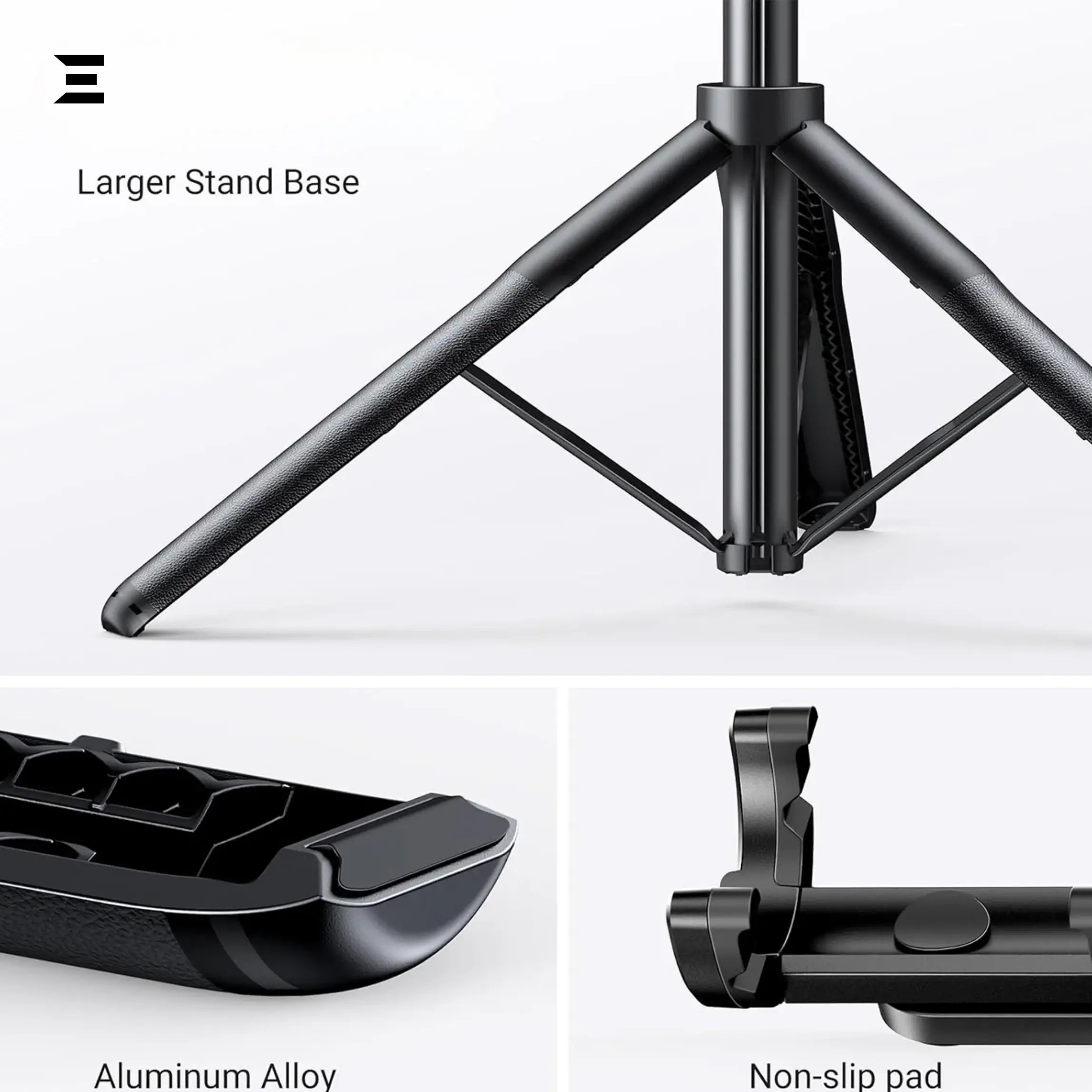 UGREEN LP586 Selfie Stick Tripod – 160cm, Bluetooth Remote, Adjustable Stand - IBRELIA