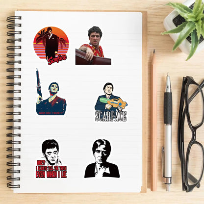 Scarface Movie Sticker Pack (50pcs) – Waterproof Vinyl Stickers IBRELIA