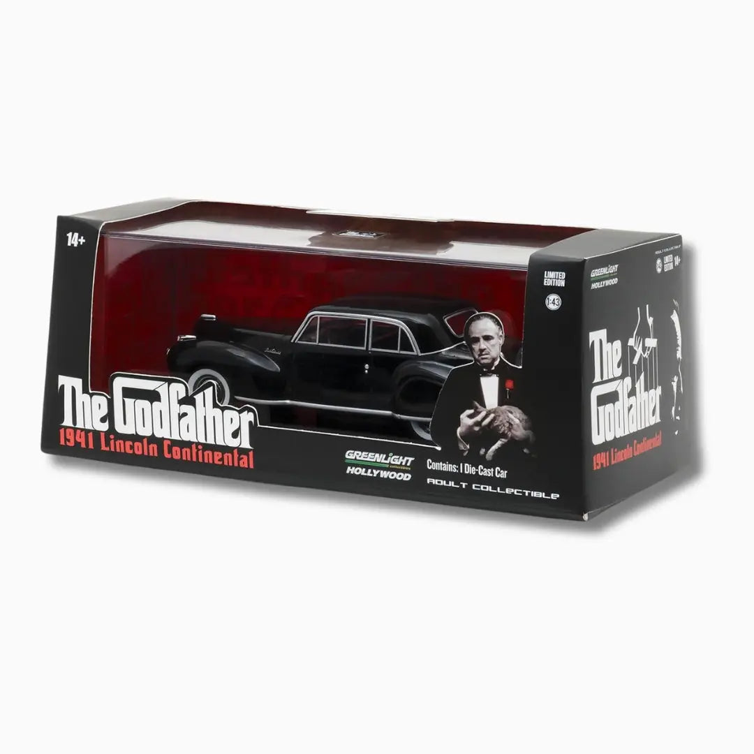 The Godfather 1941 Lincoln Continental 1:43 Scale Die-Cast Car by Greenlight Collectibles IBRELIA