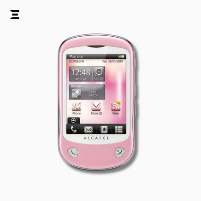 Alcatel One Touch Dual SIM Pink | Brand New | Original Touchscreen Mobile Phone | Complete Box