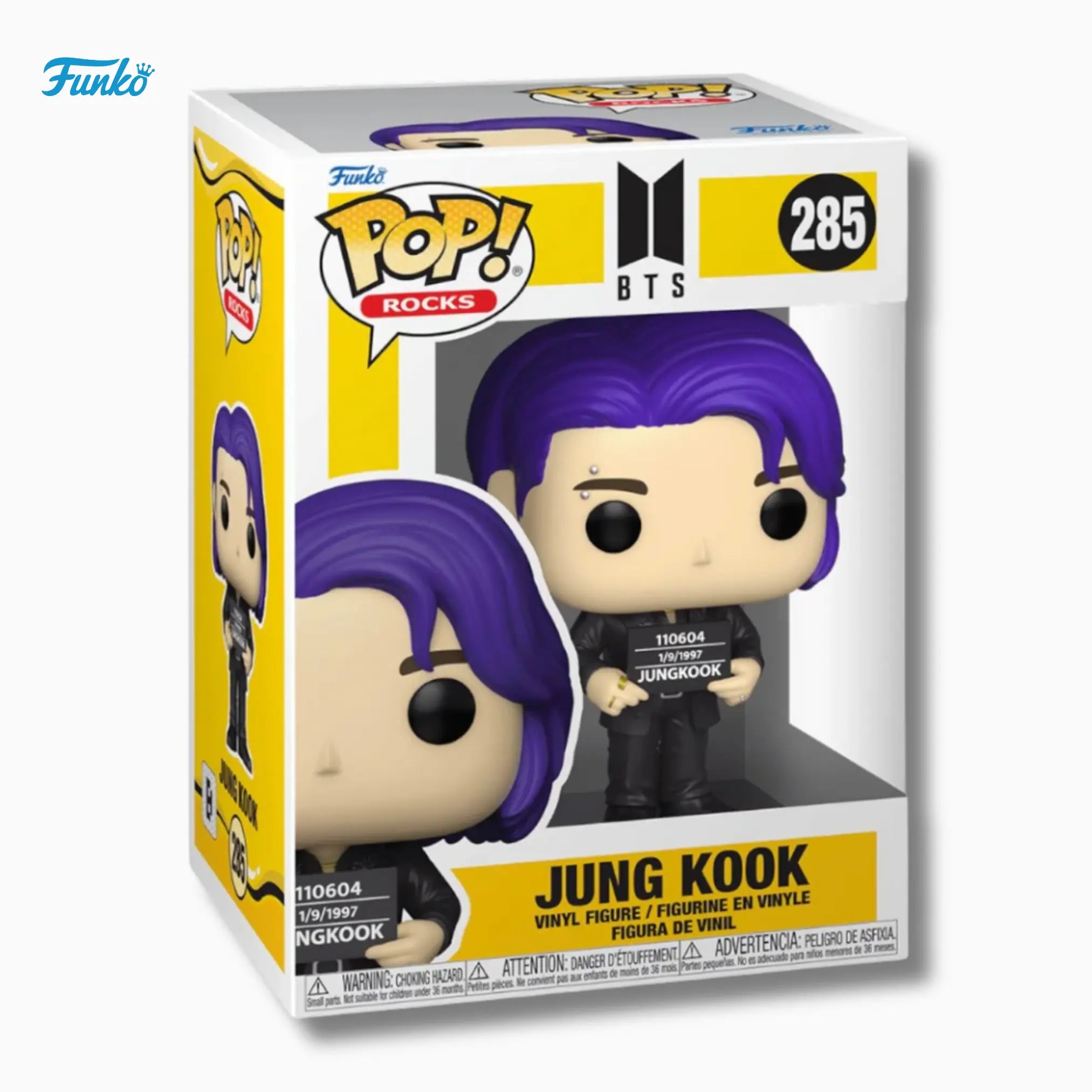 Funko Pop! Rocks: BTS – Jung Kook #285 (4-Inch Vinyl Figure) IBRELIA