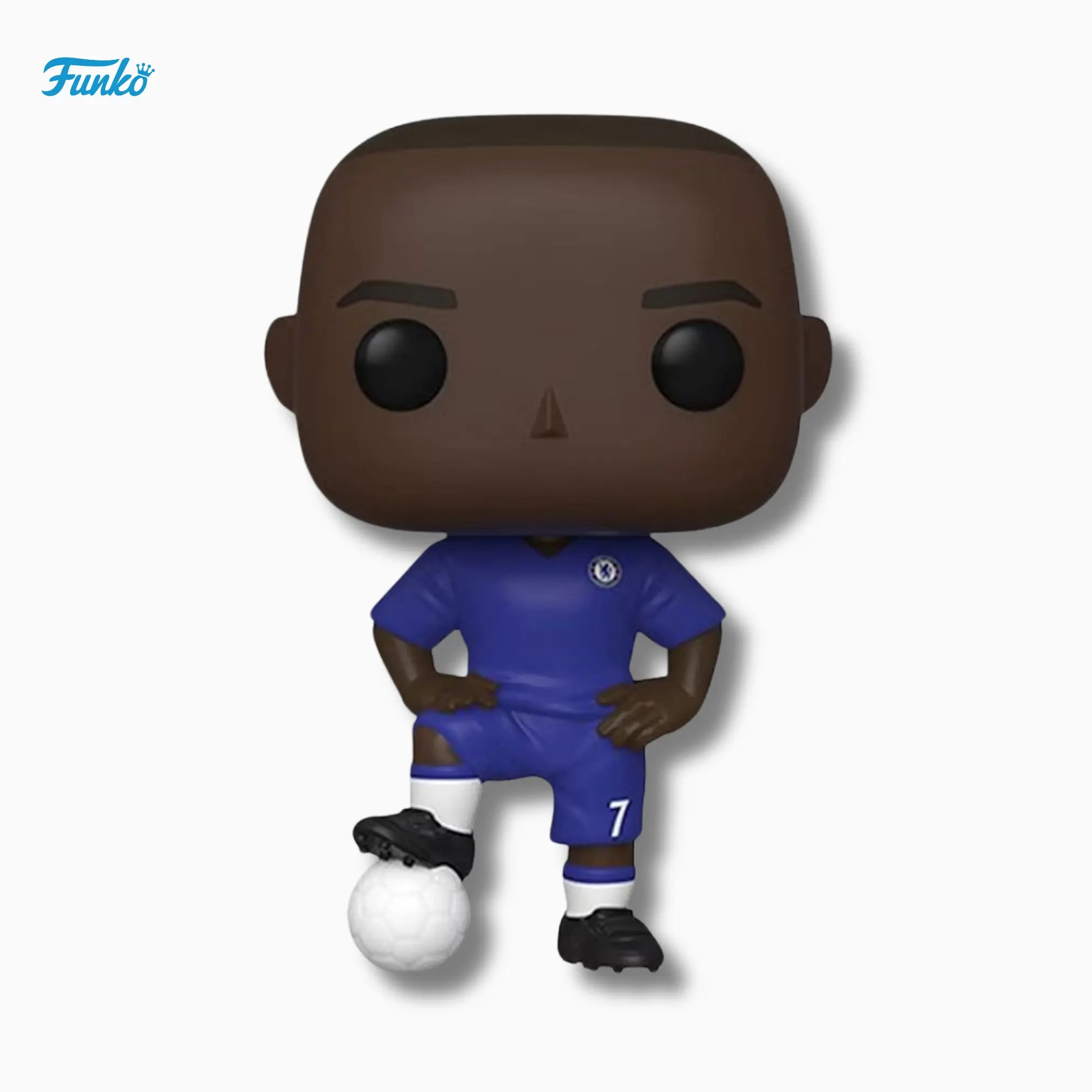 Funko Pop! Football: N'Golo Kanté 33 – Chelsea FC Vinyl Figure (4 - Inch) - IBRELIA