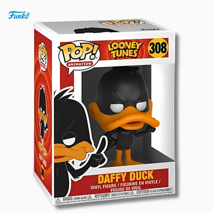 Funko Pop! Animation: Looney Tunes – Daffy Duck 308 (4 - Inch Vinyl Figure) - IBRELIA