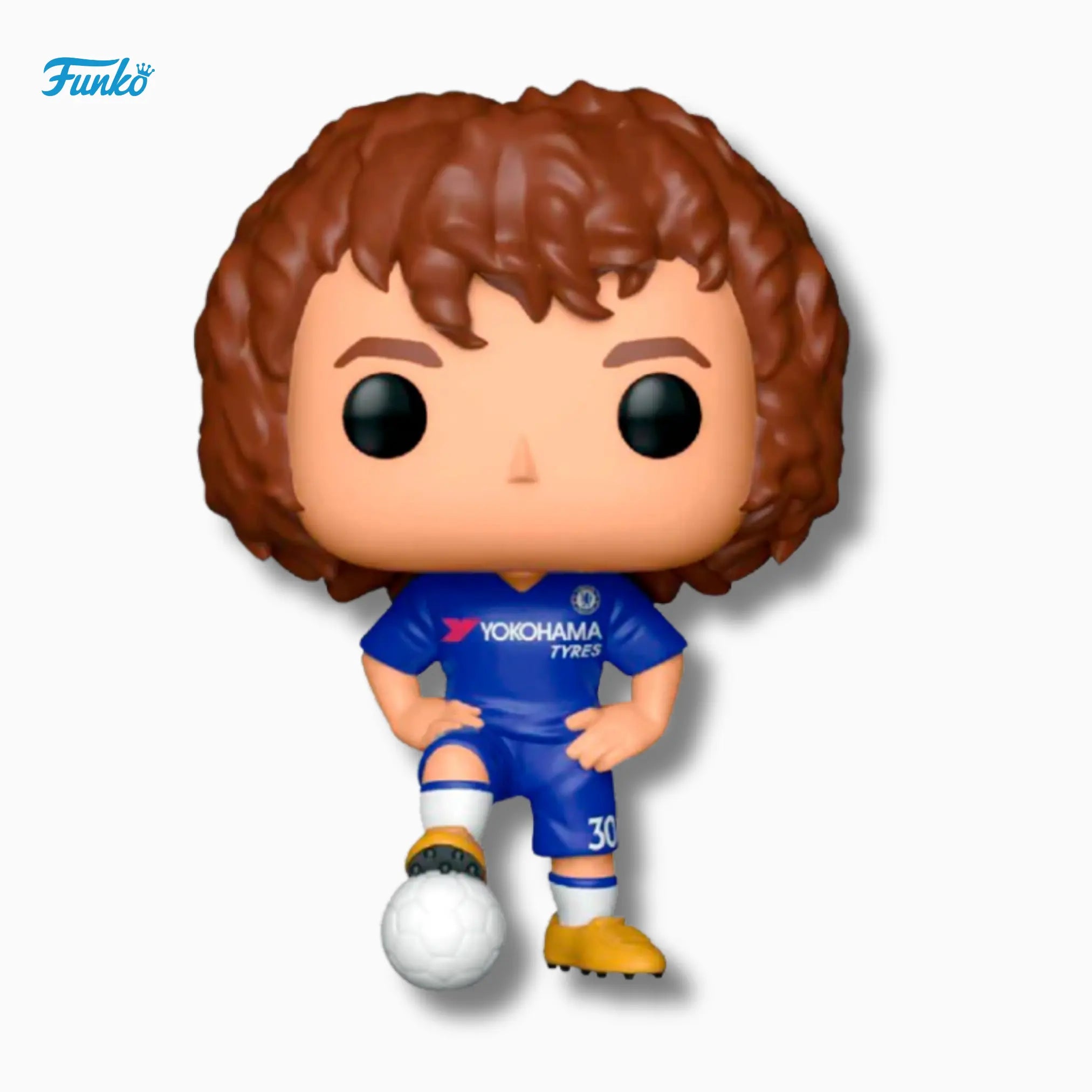 Funko Pop! Football: David Luiz 06 – Chelsea FC (4 - Inch Vinyl Figure) - IBRELIA