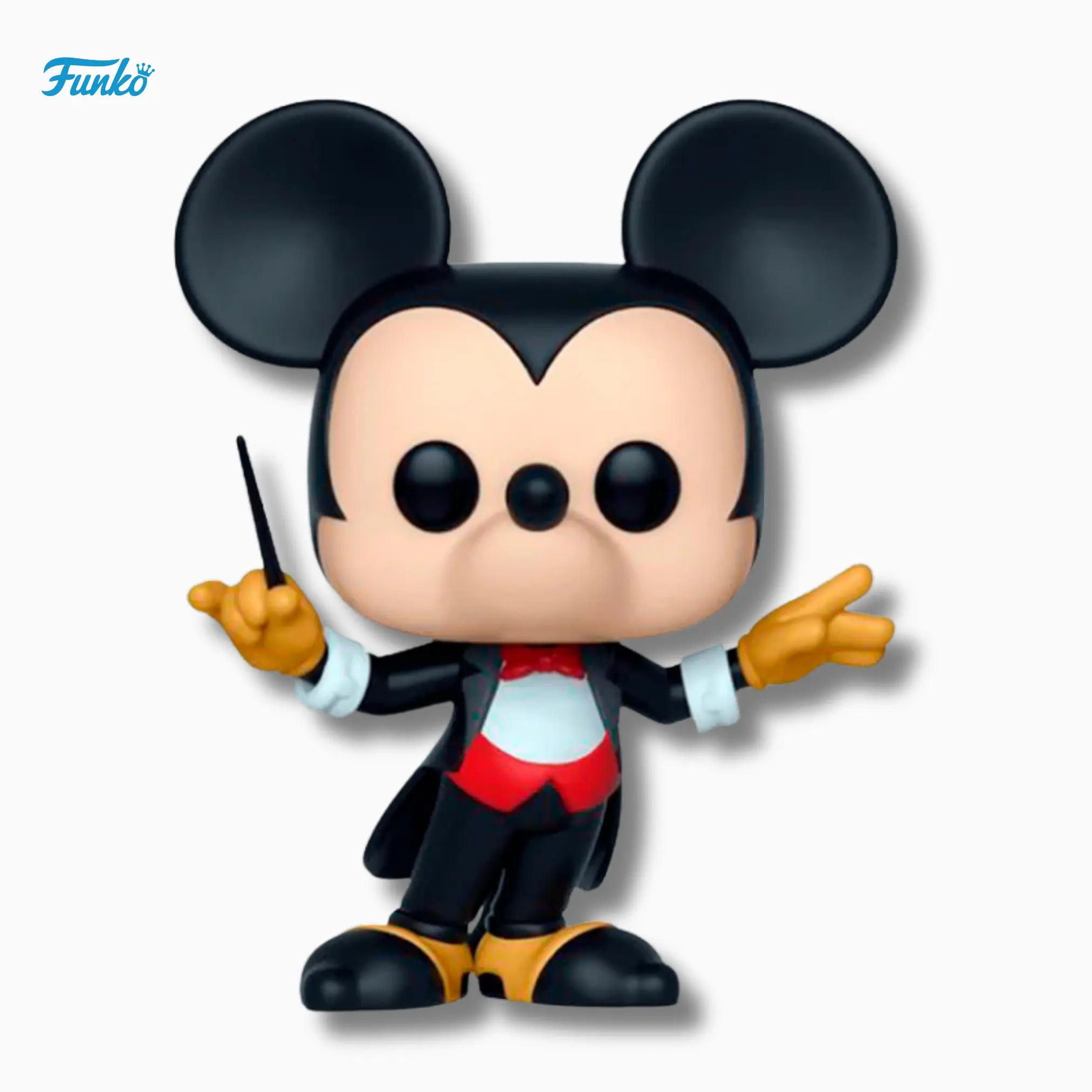Funko Pop! Disney: Conductor Mickey 428 – 90 Years Mickey The True Original (4 - Inch) - IBRELIA