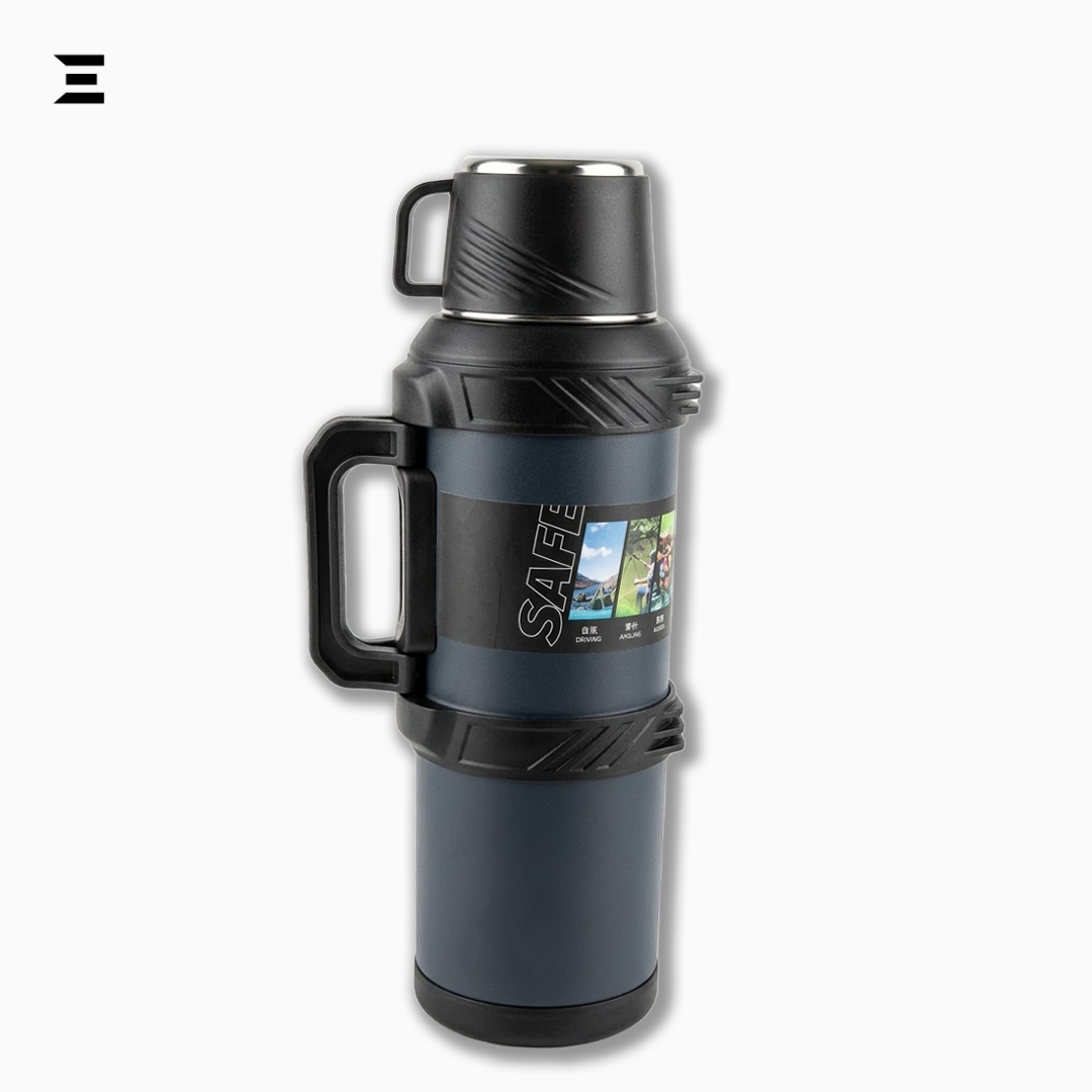 Yatai 4L Vacuum Insulated Thermos Flask with Cup & Handle – Outdoor Travel Bottle | IBRELIA™ IBRELIA