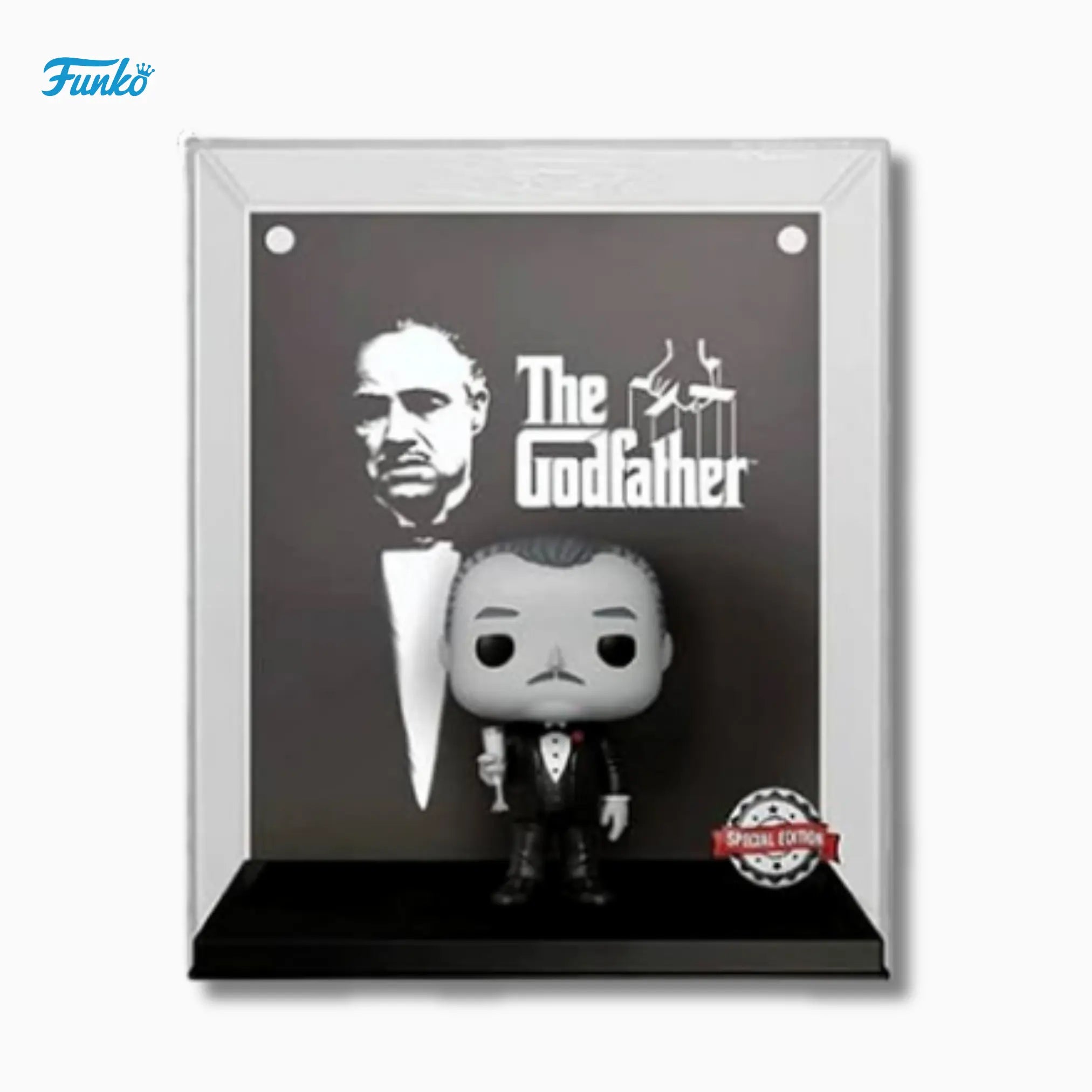 Funko Pop! Movies: The Godfather – Vito Corleone (#02) 50th Anniversary Special Edition – Deluxe Vinyl Figure IBRELIA