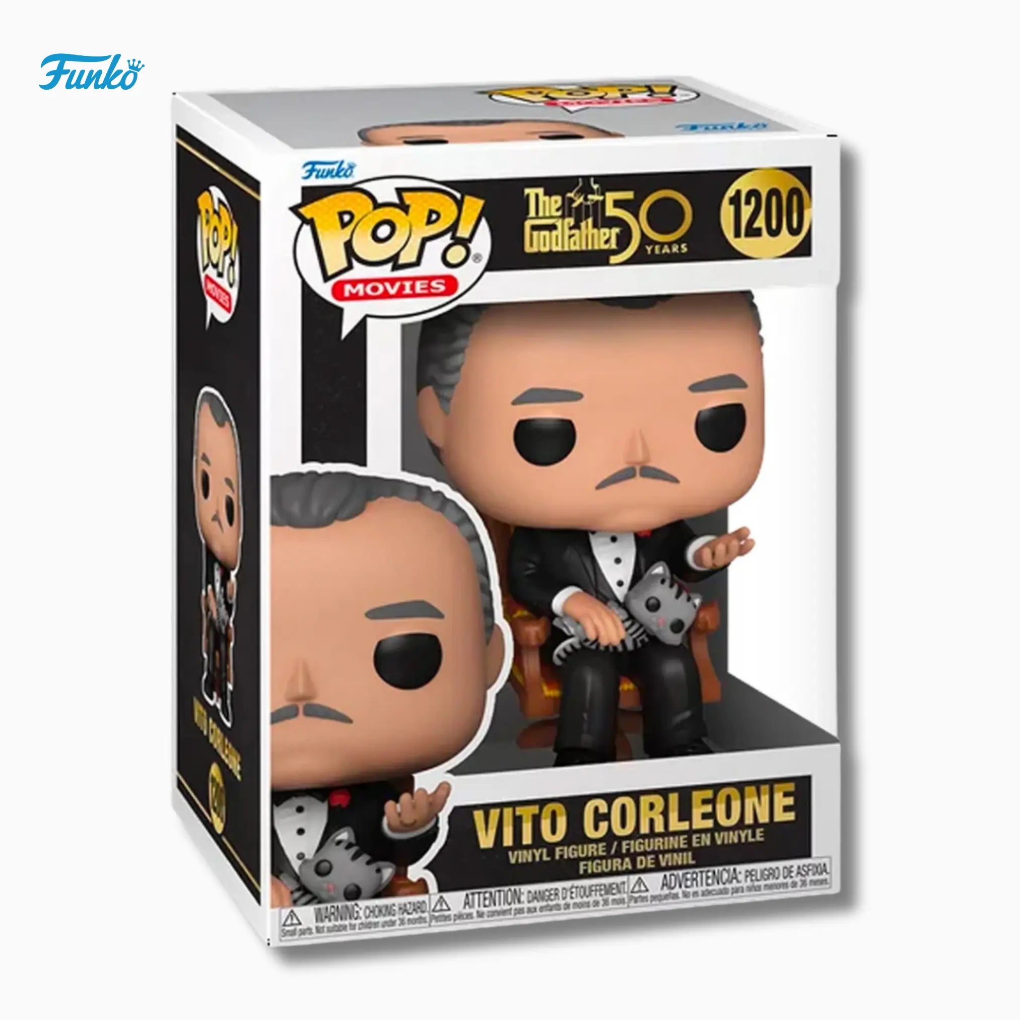Funko Pop! Movies: The Godfather 50th Anniversary – Vito Corleone Seated (#1200) IBRELIA