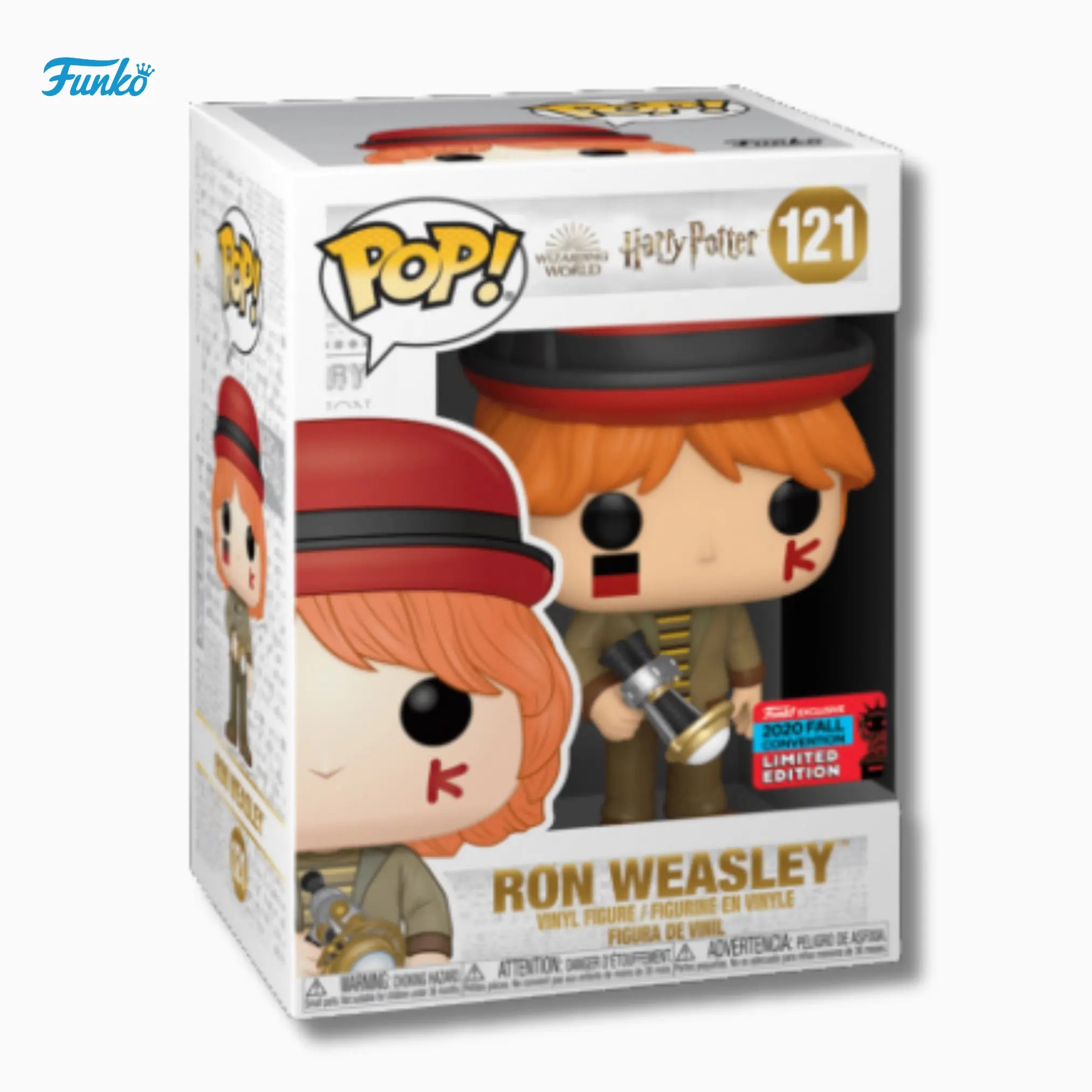 Funko Pop! Harry Potter: Ron Weasley #121 – 2020 Fall Convention Limited Edition (4-Inch) IBRELIA
