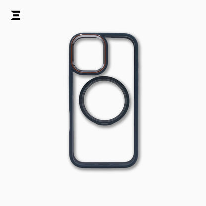 Clear Magnetic Frame Case for iPhone 17 – Shockproof Transparent MagSafe Cover | IBRELIA™ IBRELIA