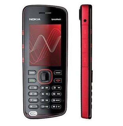 Nokia 5220 XpressMusic Red | Brand New | Original Nokia Music Phone | Phone Only